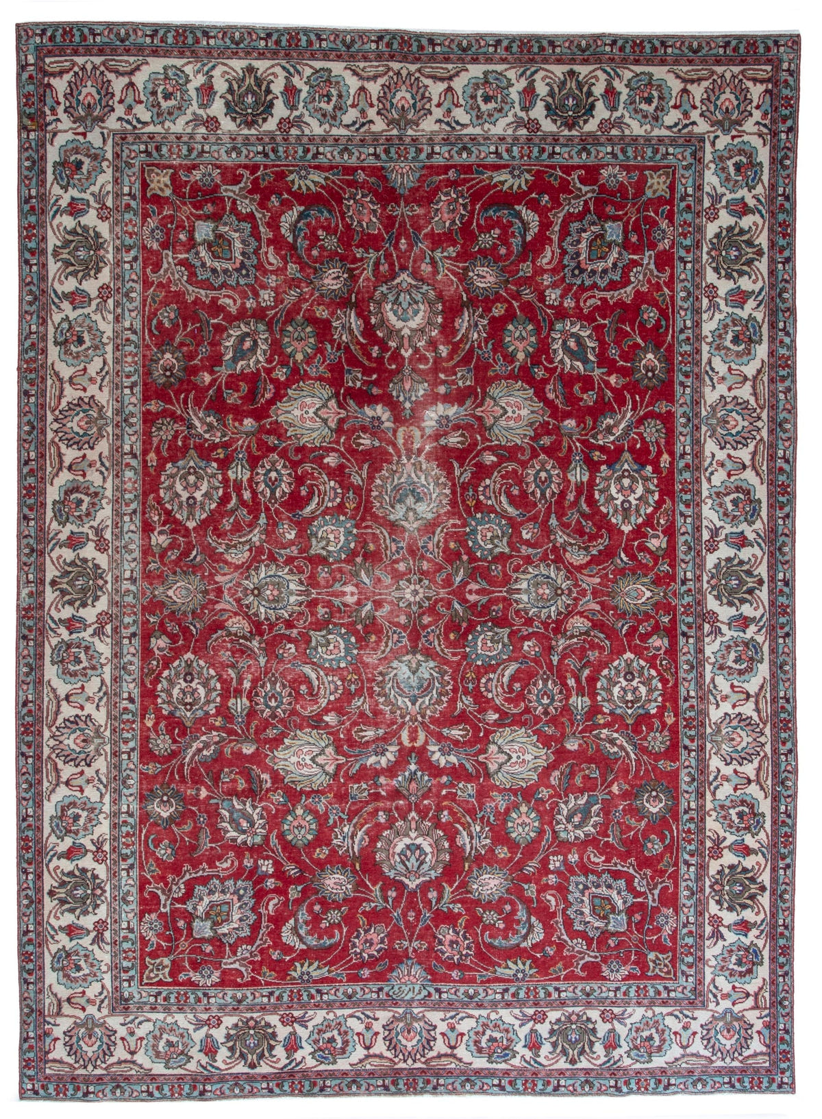 4393, Persian Tabriz Oversized Rug