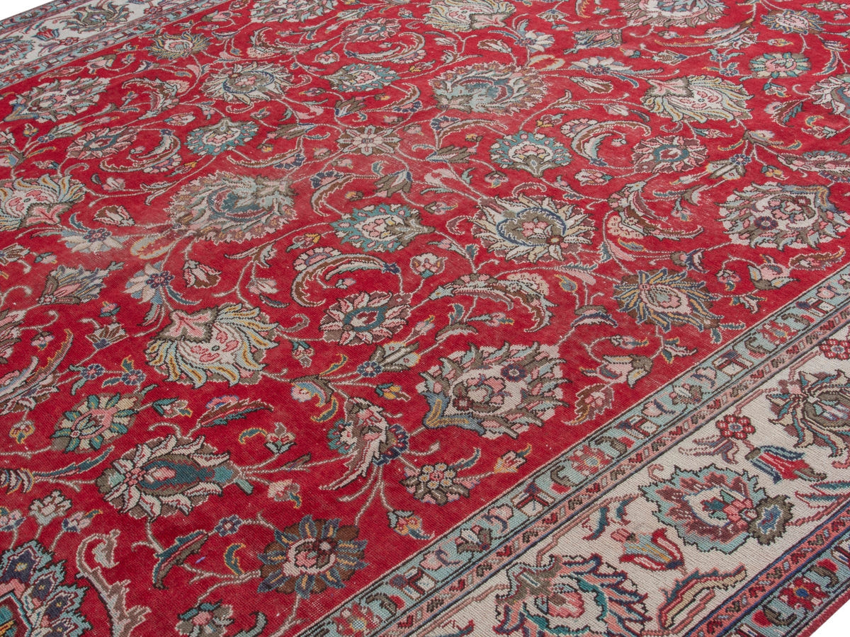 4393, Persian Tabriz Oversized Rug