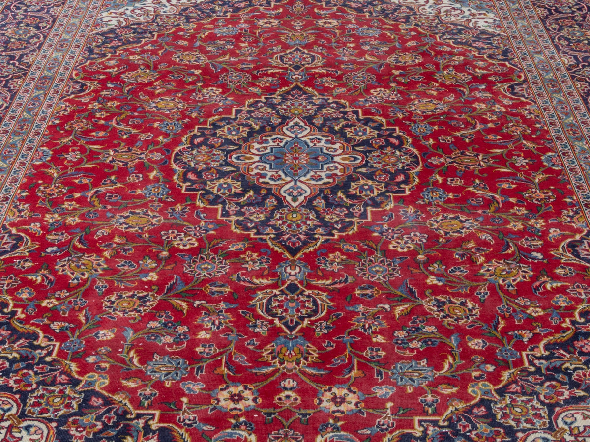 4398, Persian Kashan Oversized Rug