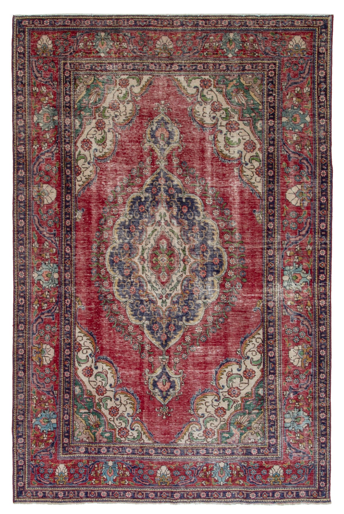 4431, Persian Tabriz Oversized Rug