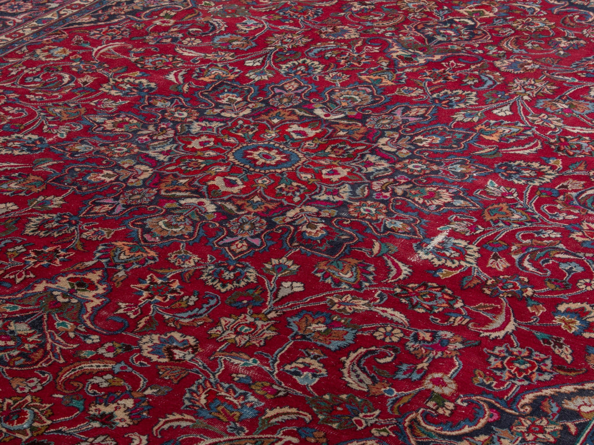 4437, Persian Mashhad Oversized Rug