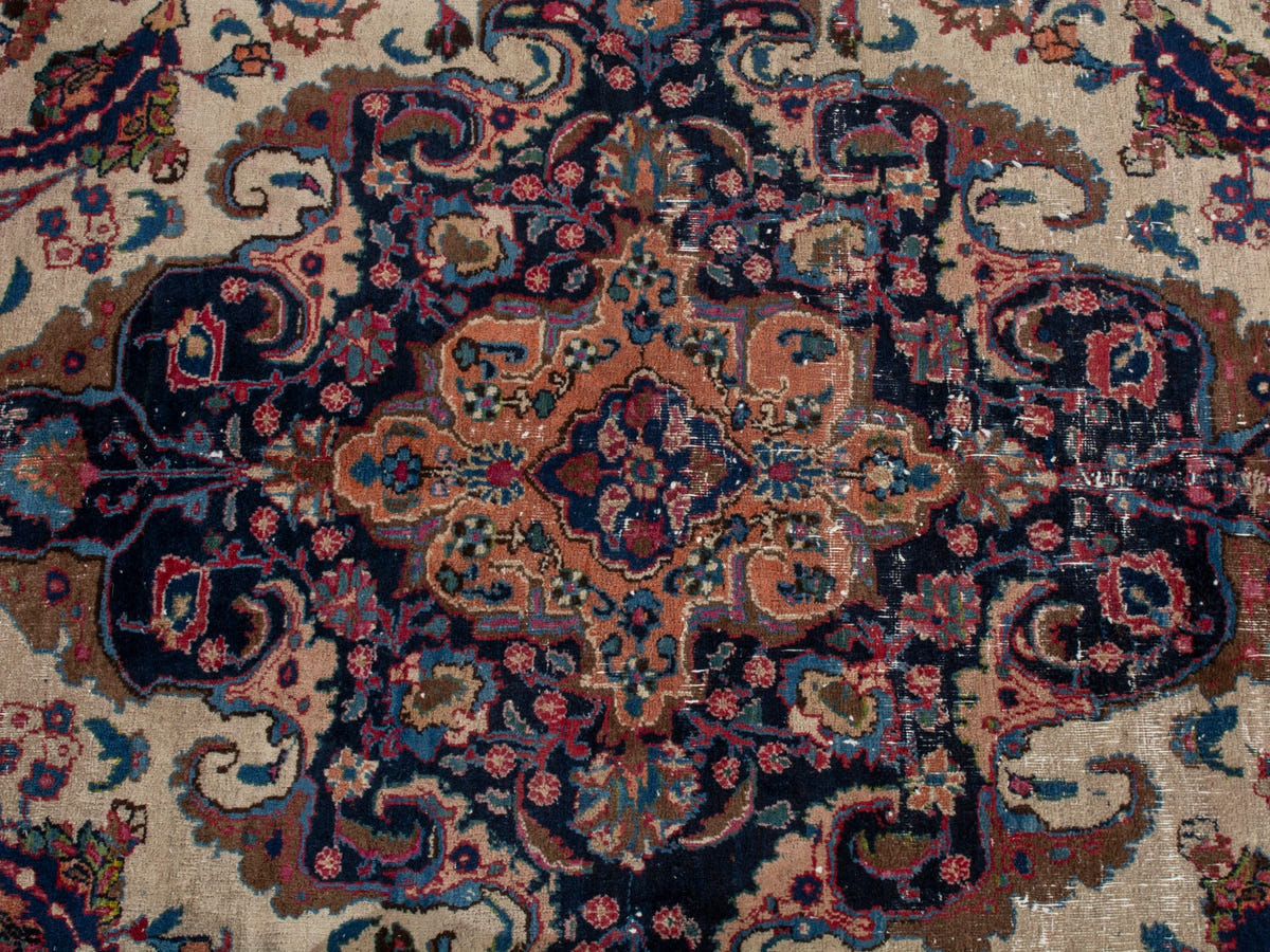 4458, Persian Mashhad Oversized Rug