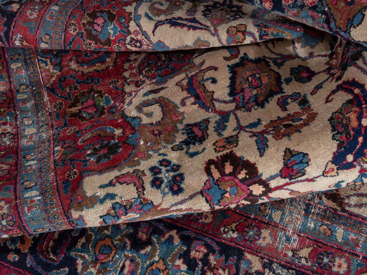 4458, Persian Mashhad Oversized Rug