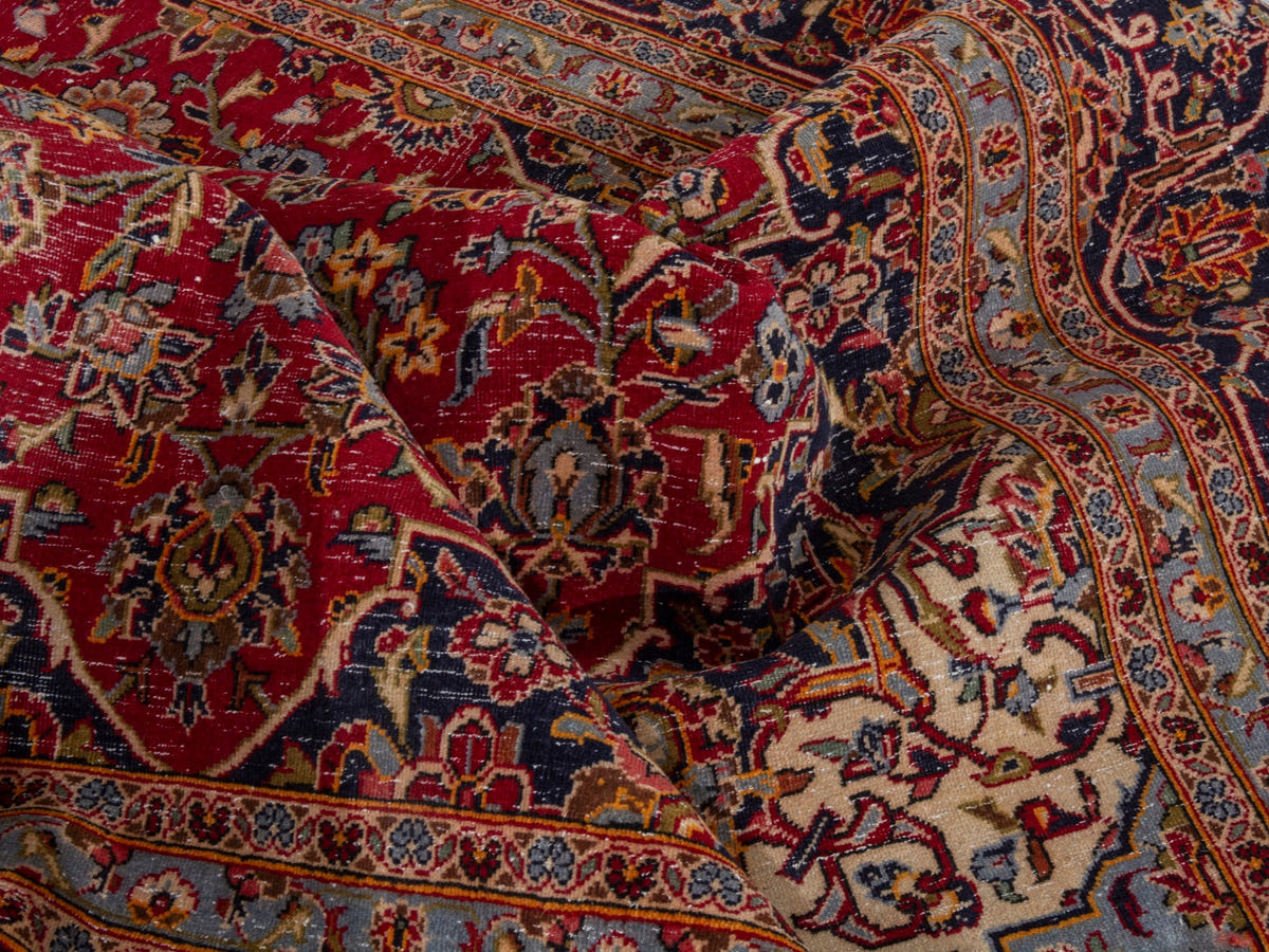 4462, Persian Kashan Oversized Rug