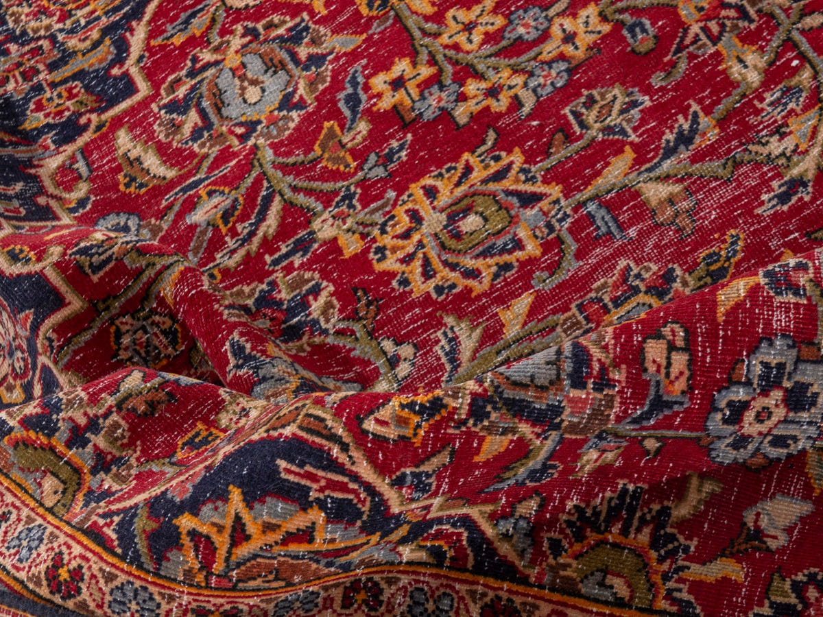 4462, Persian Kashan Oversized Rug