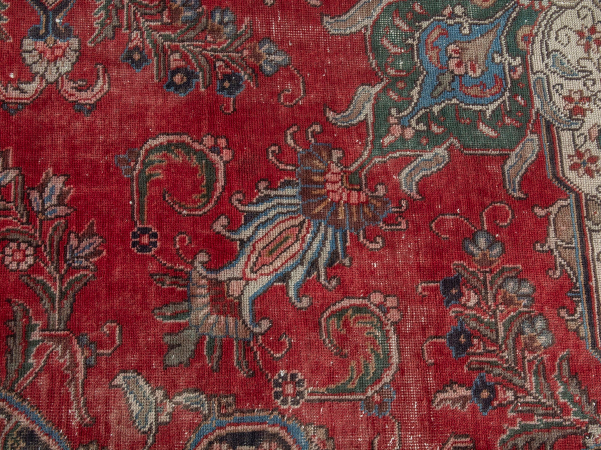4465, Persian Tabriz Oversized Rug
