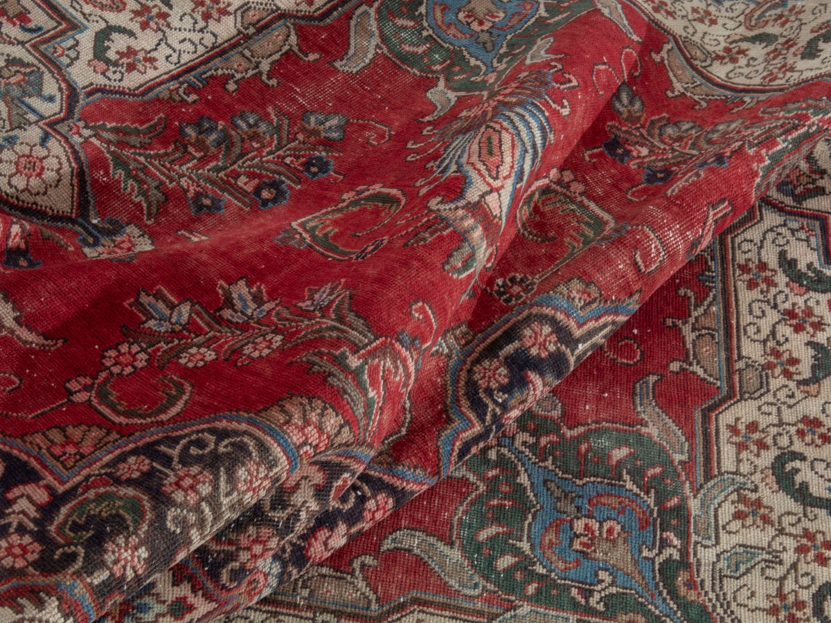 4465, Persian Tabriz Oversized Rug