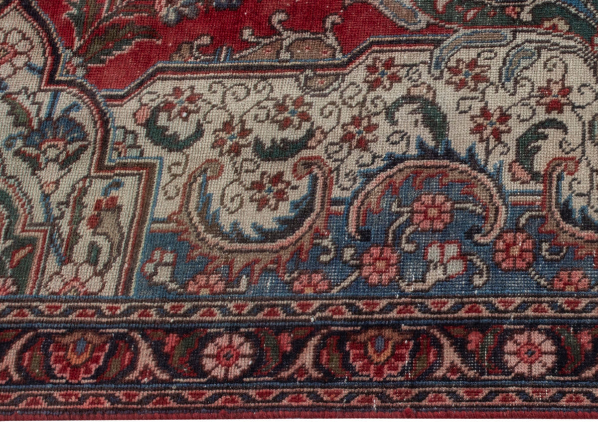 4465, Persian Tabriz Oversized Rug