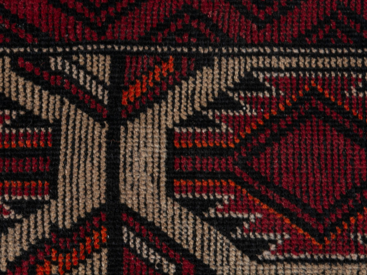 4483, Persian Baluch Runner Rug