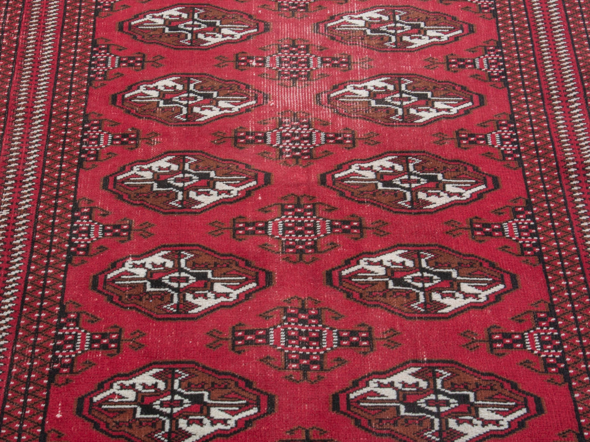 4490, Persian Torkaman Area Rug