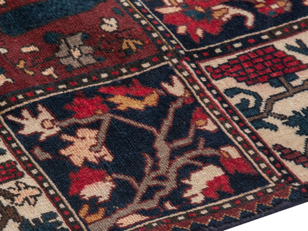 4498, Persian Bakhtiari Area Rug