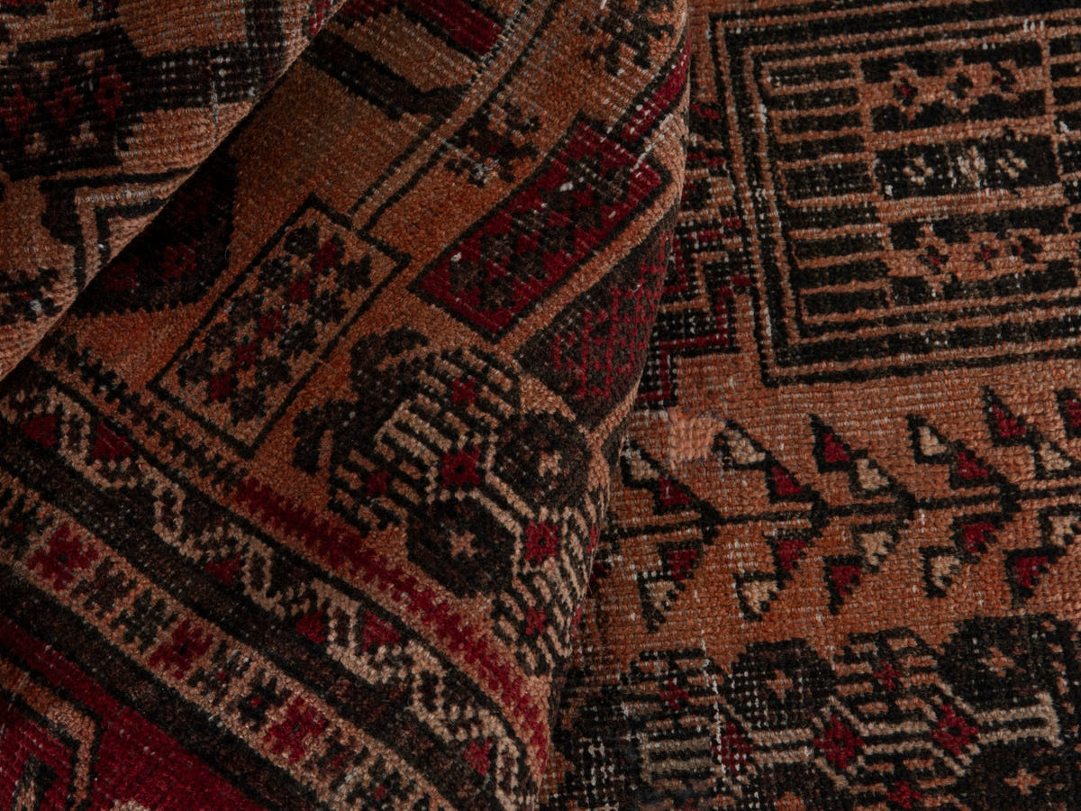 4500, Persian Baluch Runner Rug