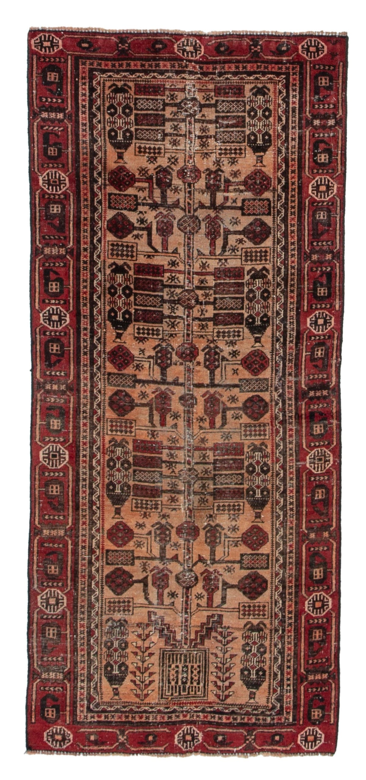 4500, Persian Baluch Runner Rug