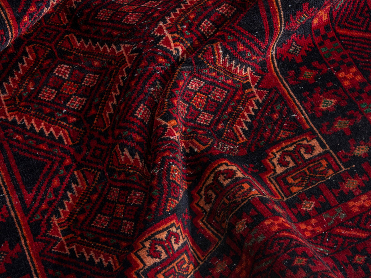 4539, Persian Baluch Runner Rug