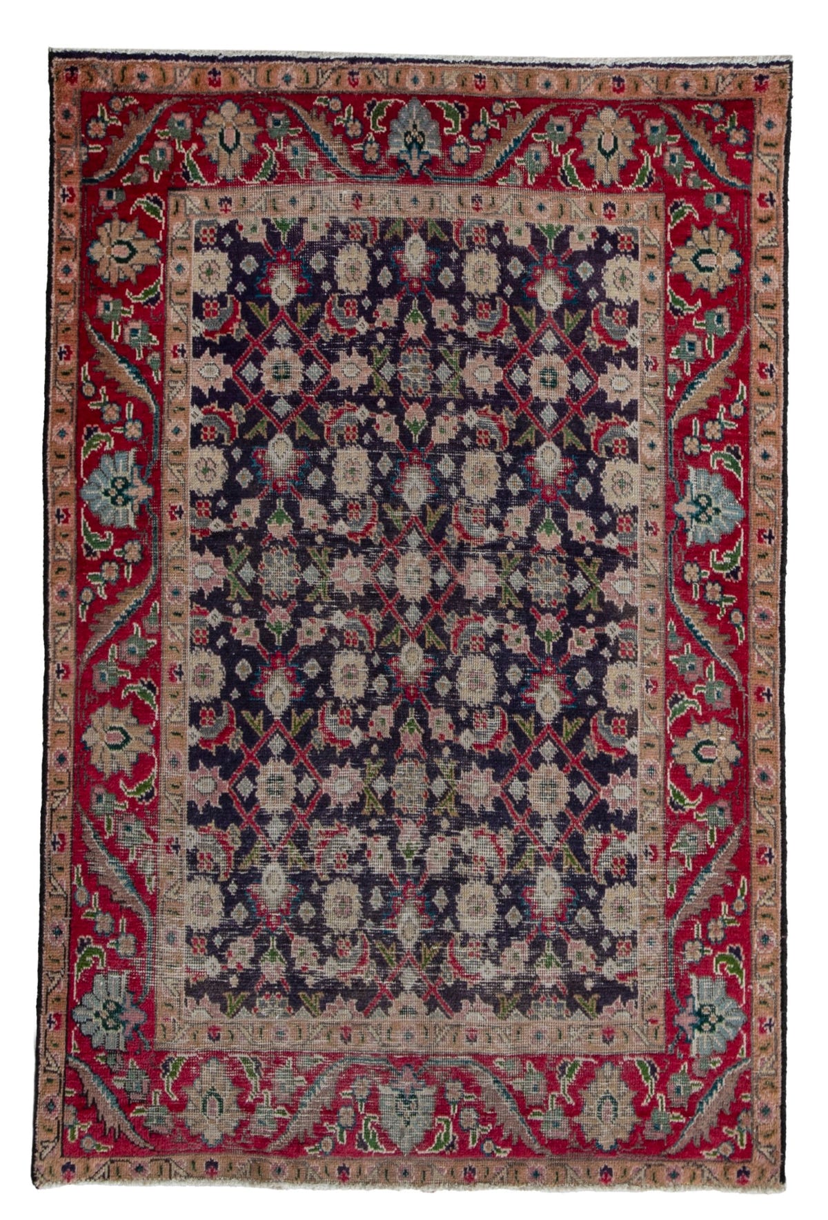 4540, Persian Tabriz Area Rug