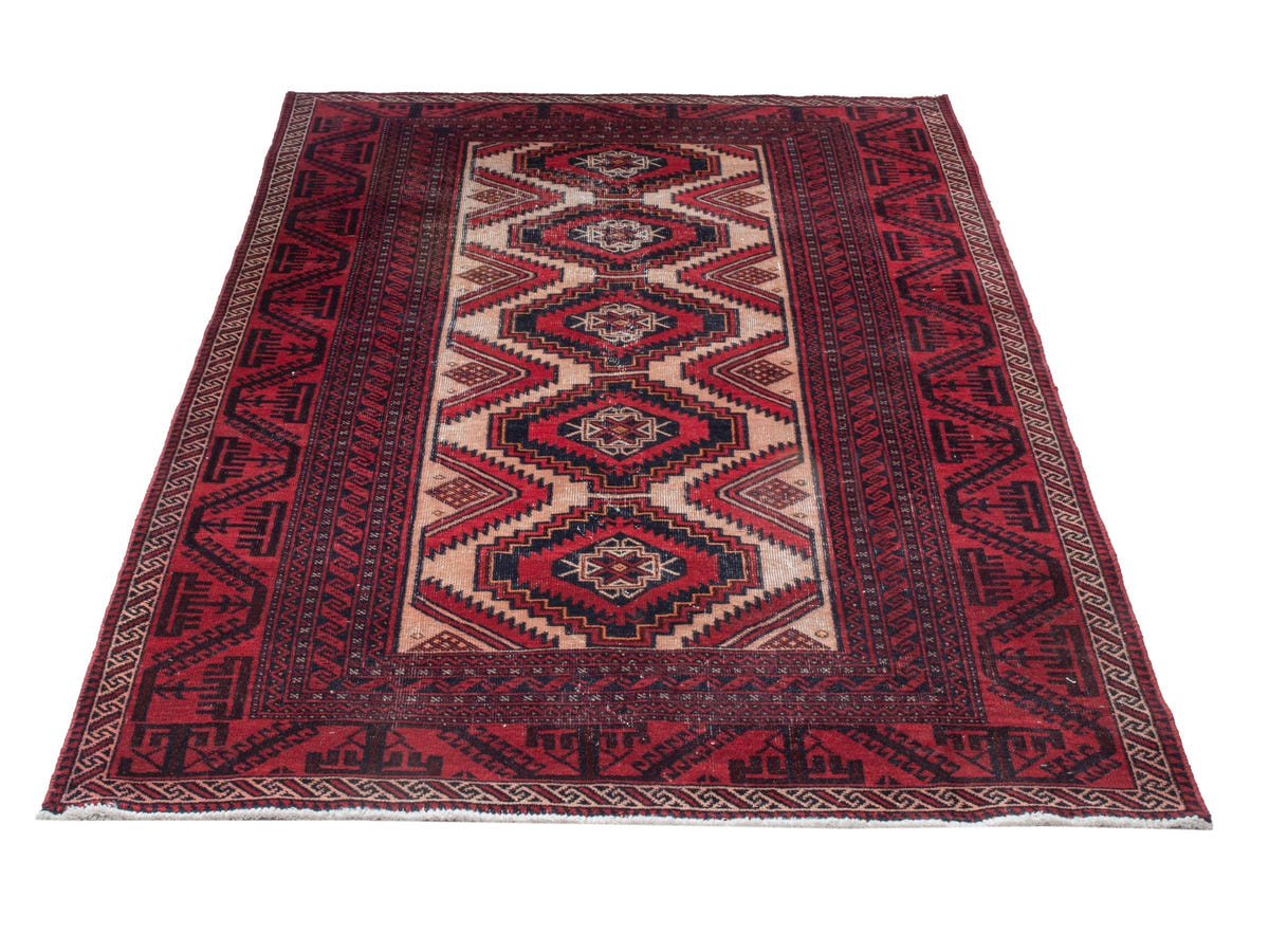 4549, Persian Baluch Area Rug