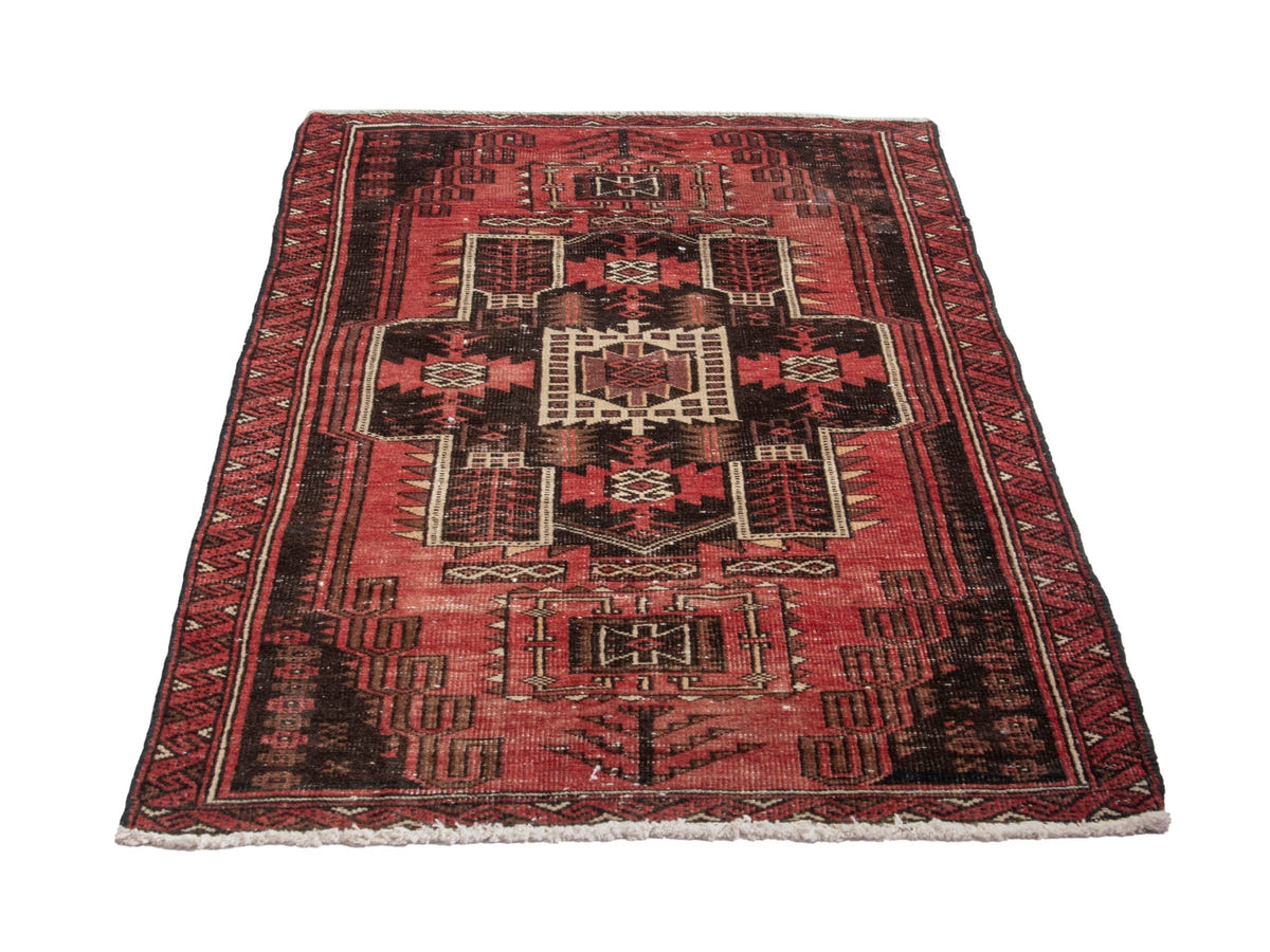 4614, Persian Baluch Area Rug