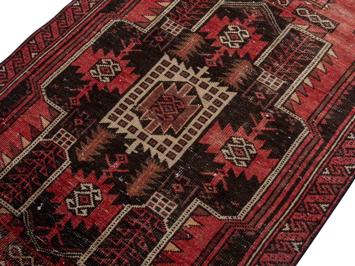 4614, Persian Baluch Area Rug