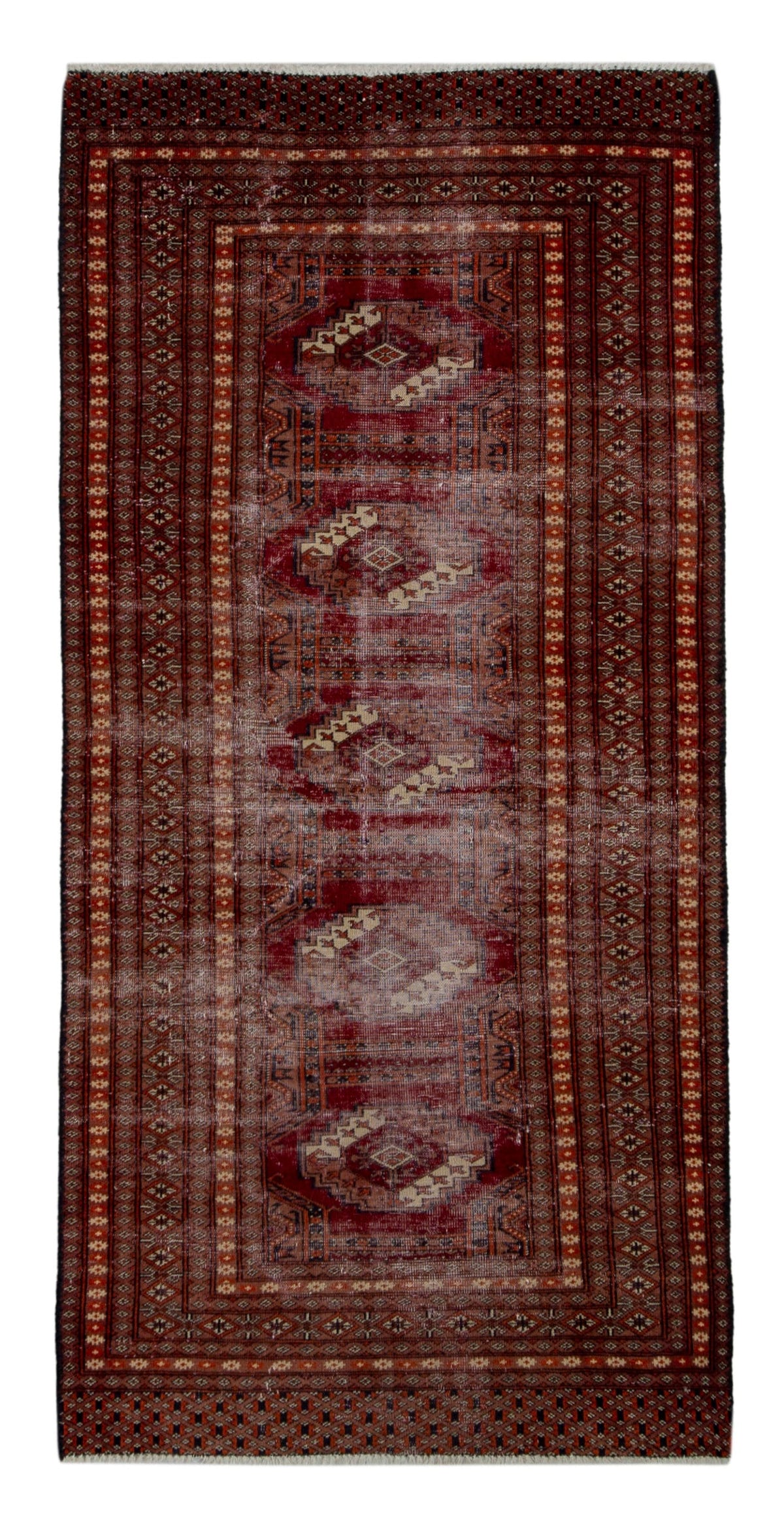 4621, Persian Torkaman Area Rug