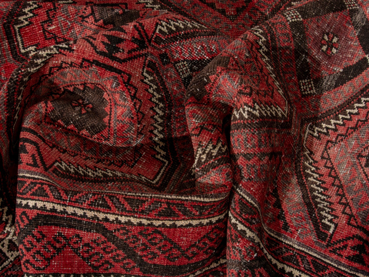 4634, Persian Baluch Area Rug