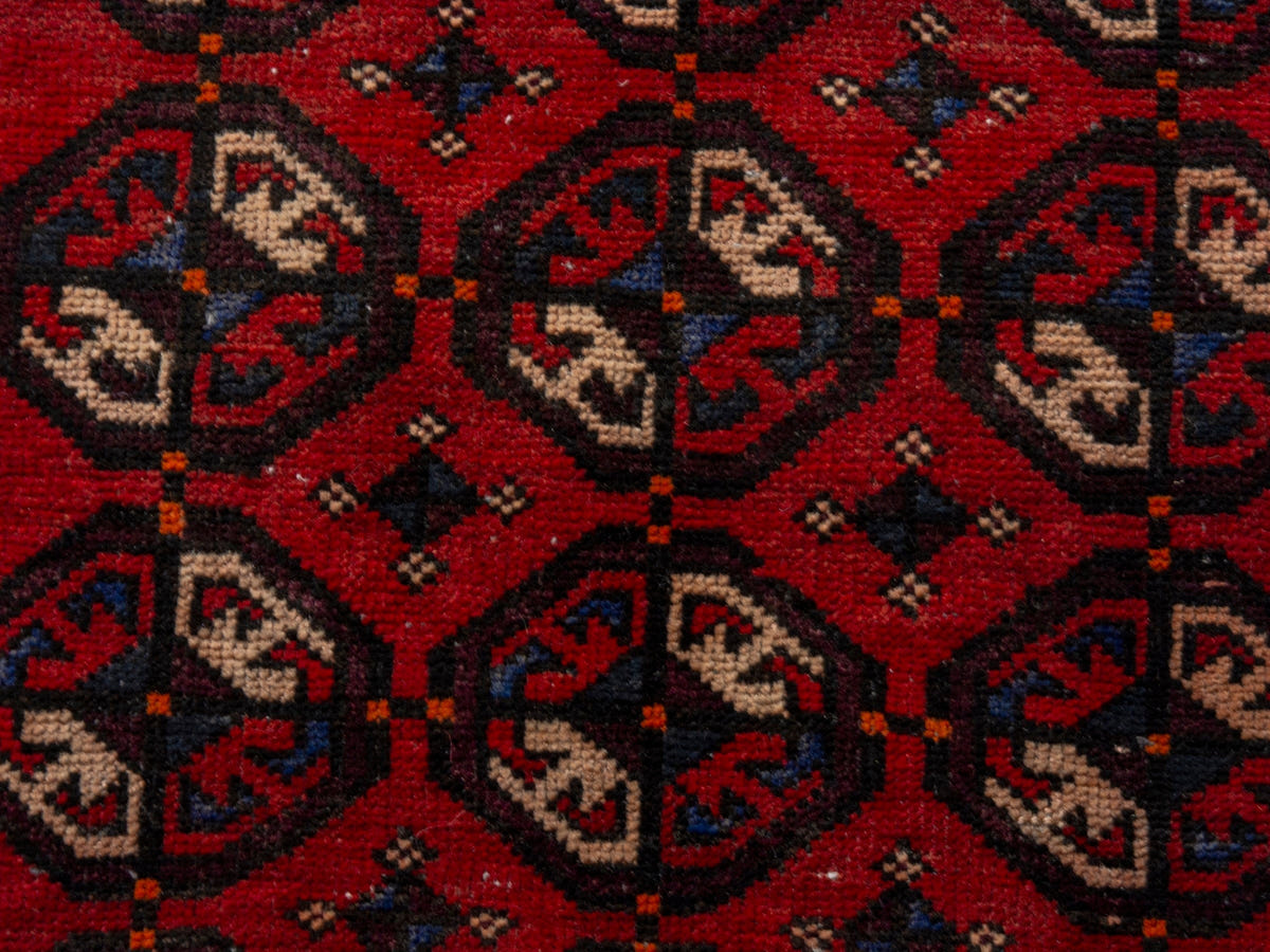 4661, Persian Baluch Runner Rug