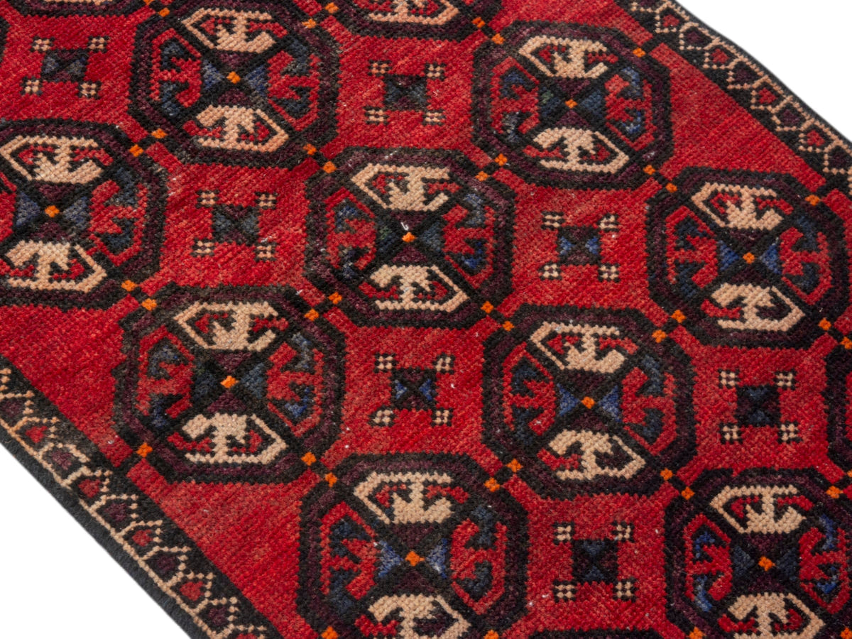 4661, Persian Baluch Runner Rug