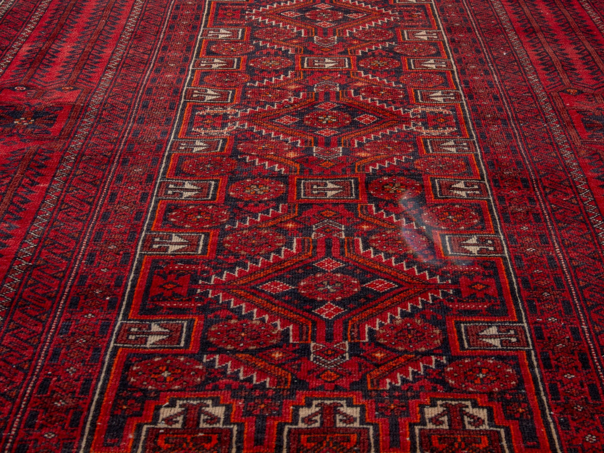 4669, Persian Baluch Area Rug
