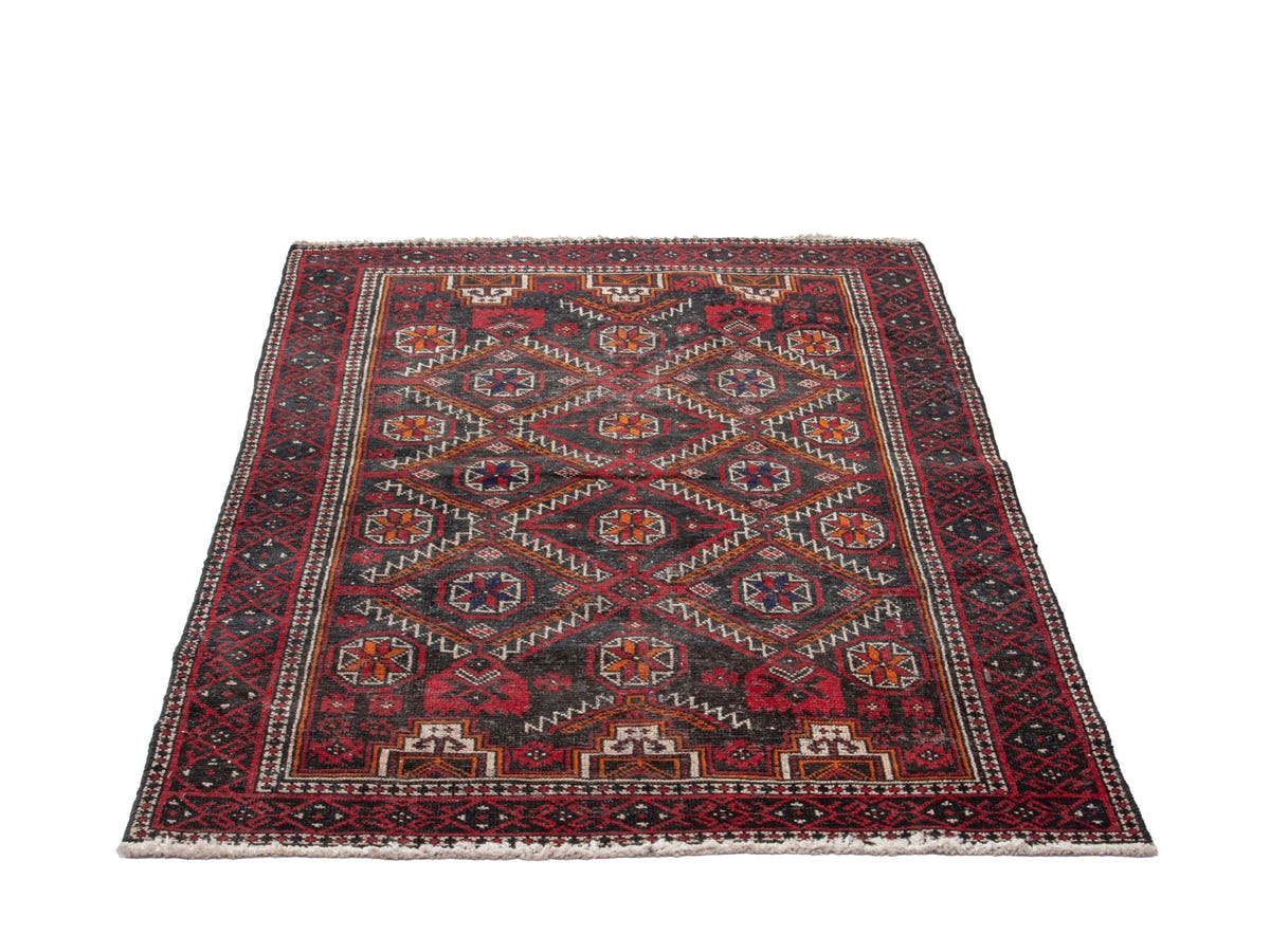 4672, Persian Baluch Area Rug