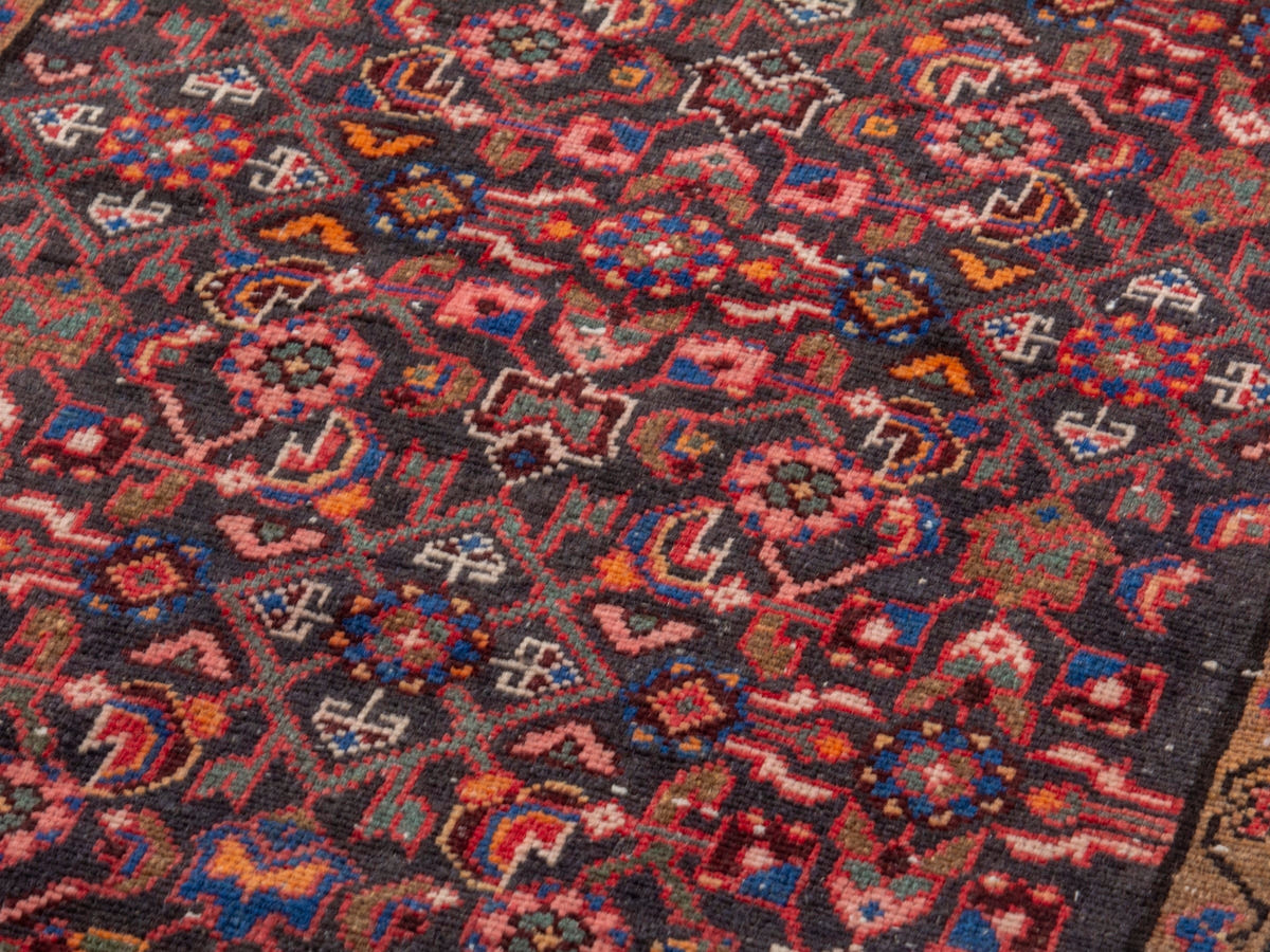 4673, Persian Hamadan Runner Rug
