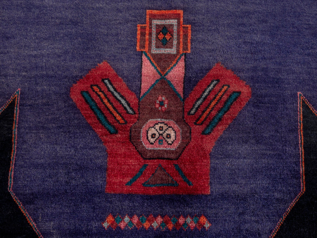 4735, Persian Songhor Runner Rug