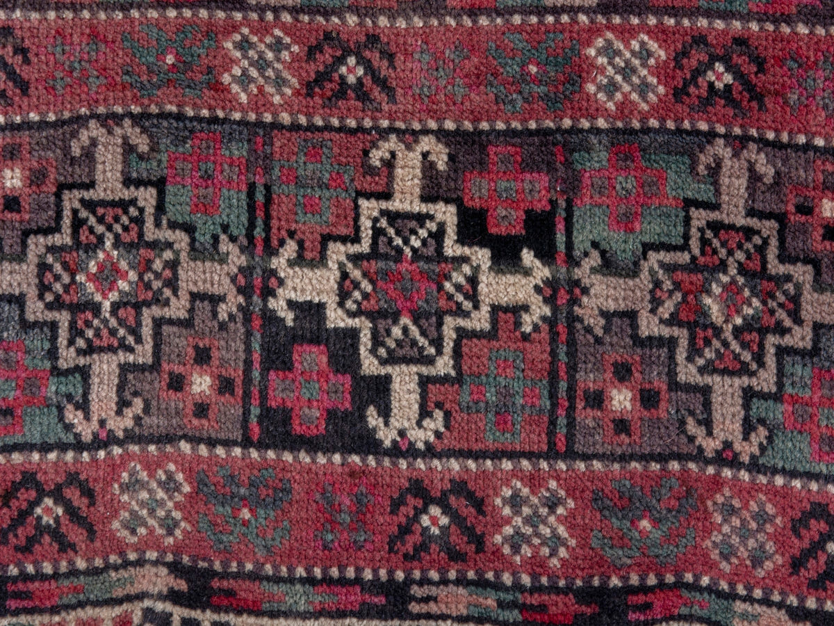 4745, Persian Baluch Runner Rug