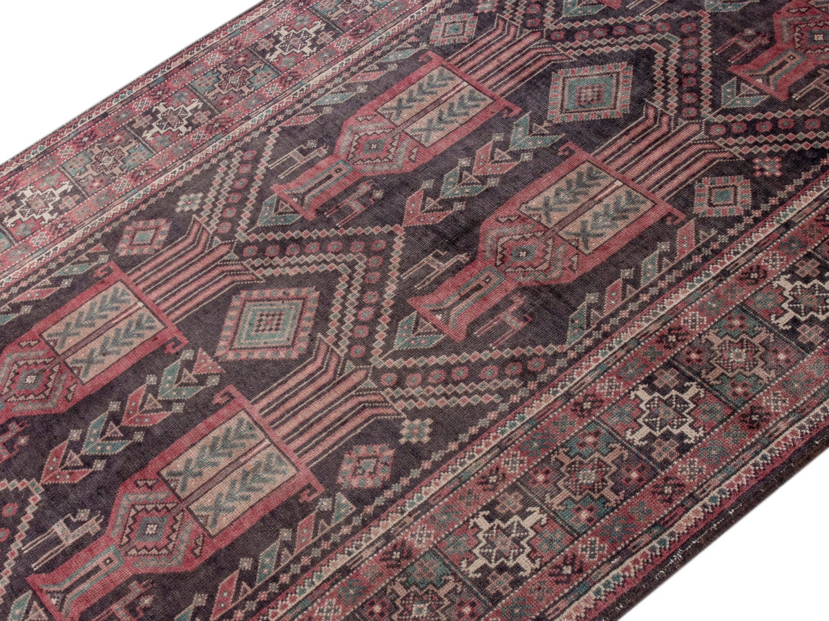 4745, Persian Baluch Runner Rug
