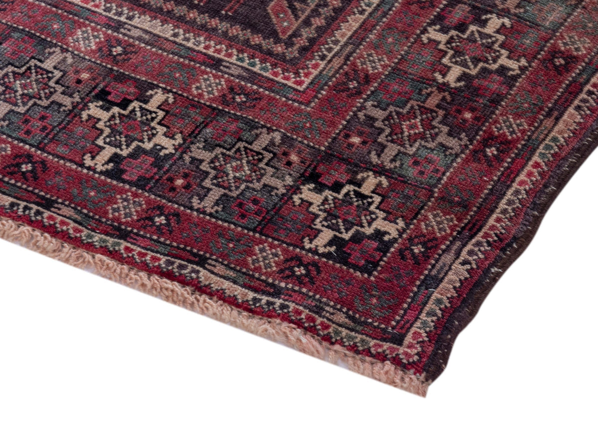 4745, Persian Baluch Runner Rug