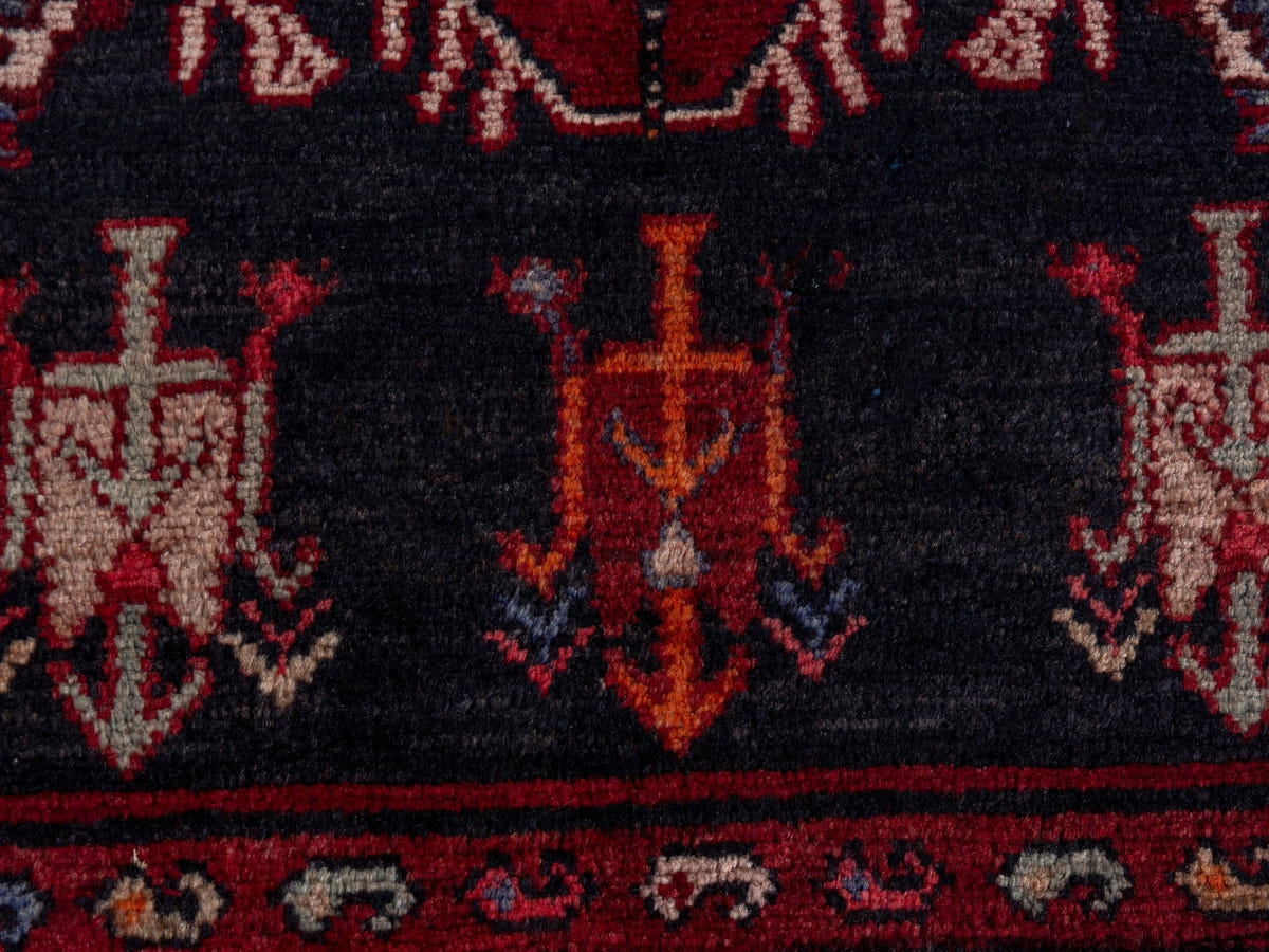 4748, Persian Hamadan Runner Rug