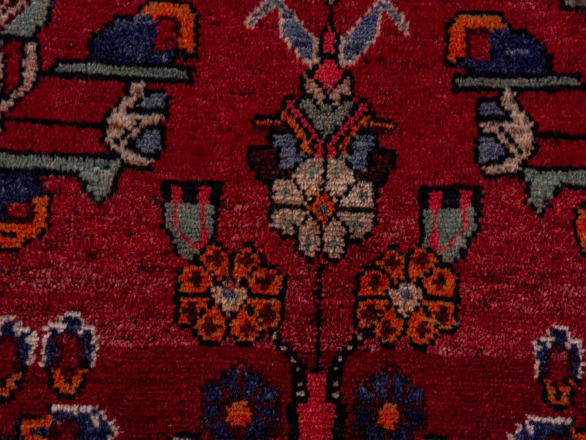 4748, Persian Hamadan Runner Rug