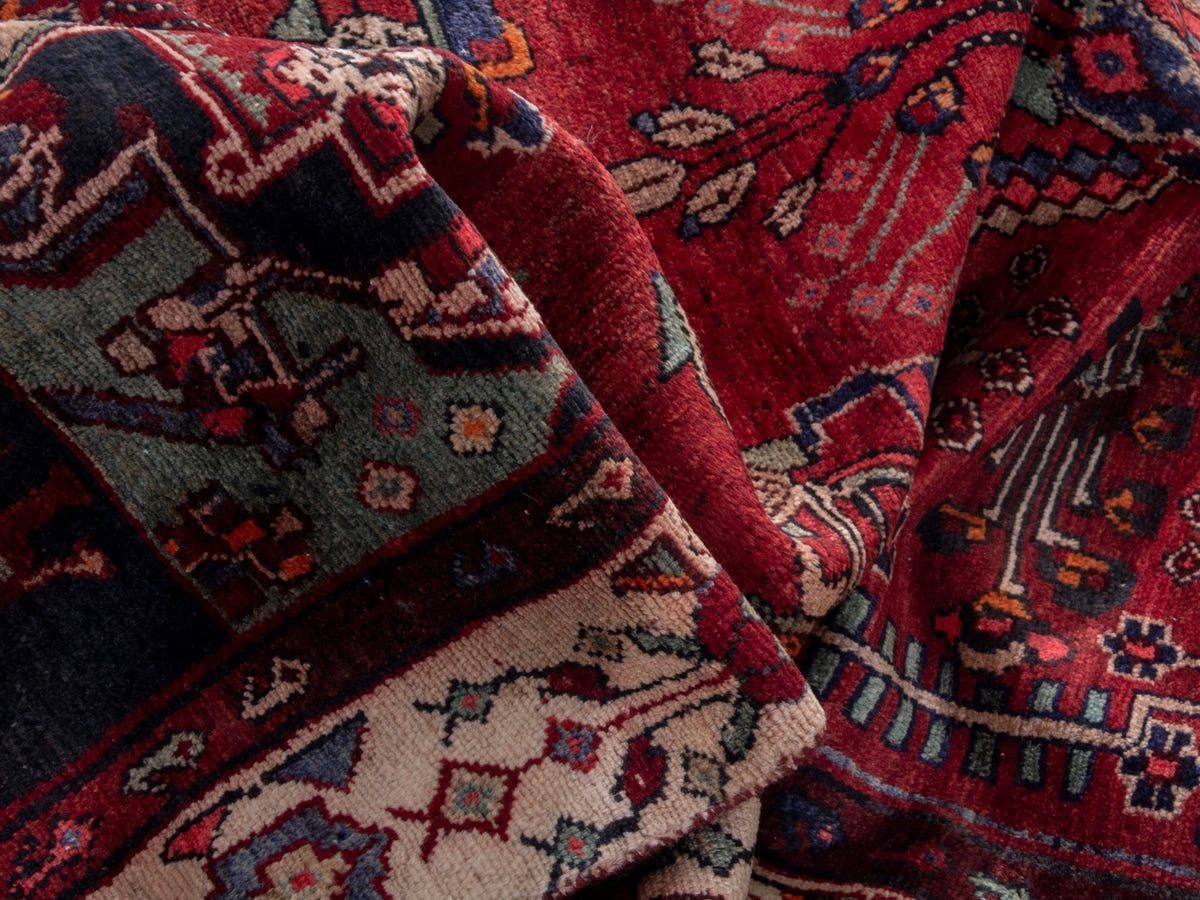 4748, Persian Hamadan Runner Rug