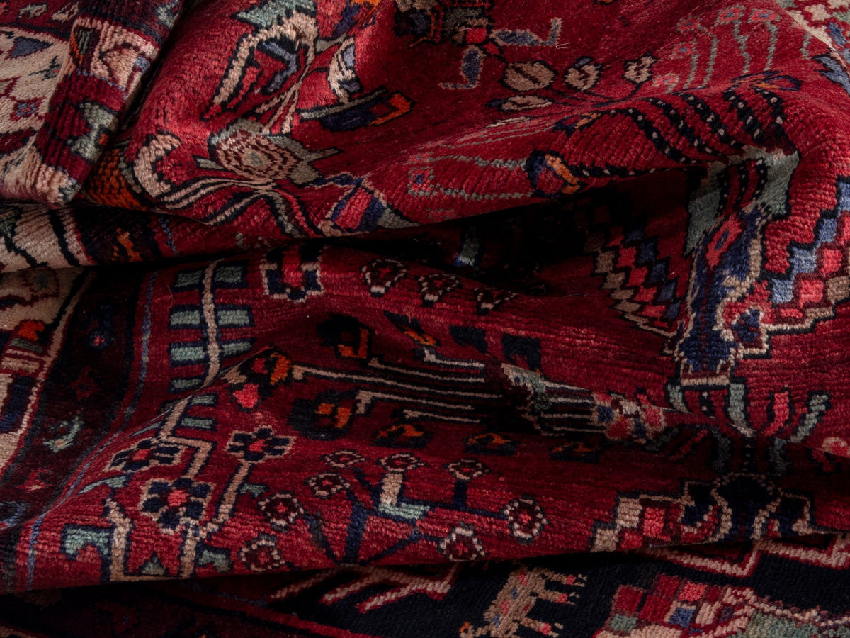 4748, Persian Hamadan Runner Rug
