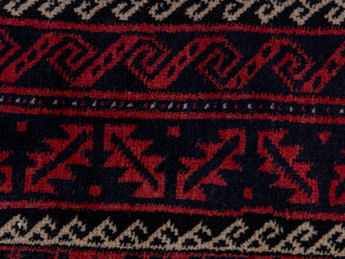 4764, Persian Baluch Area Rug