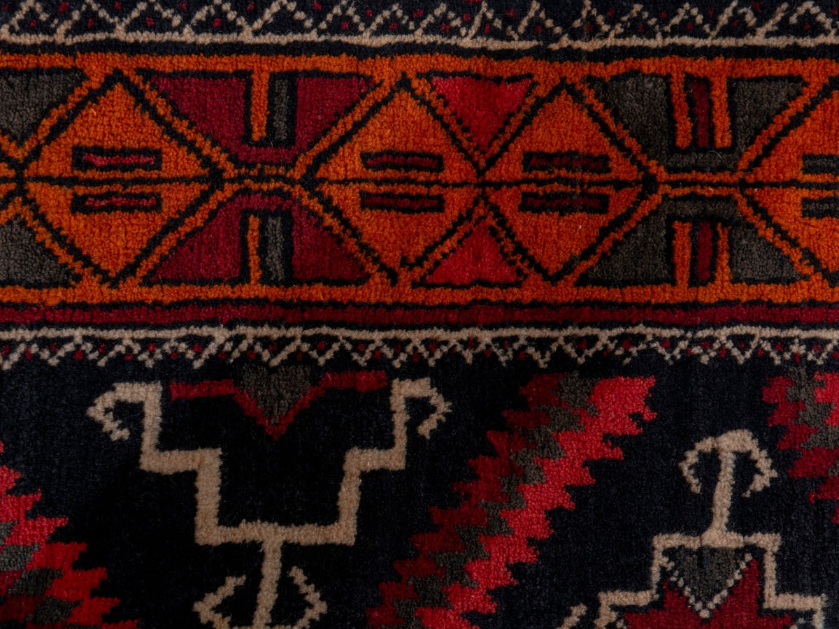 4774, Persian Baluch Area Rug