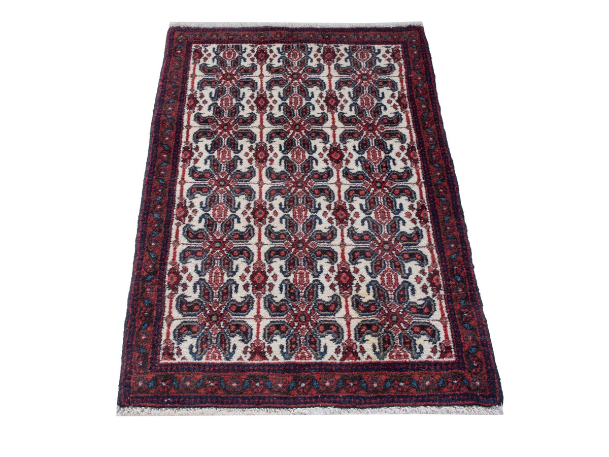 4783, Persian Sanandaj Mini Rug