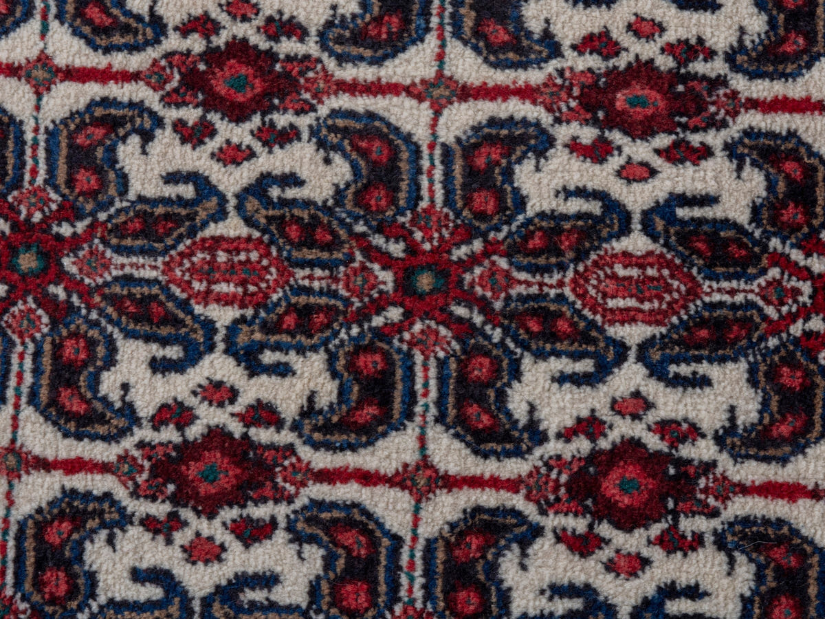 4783, Persian Sanandaj Mini Rug