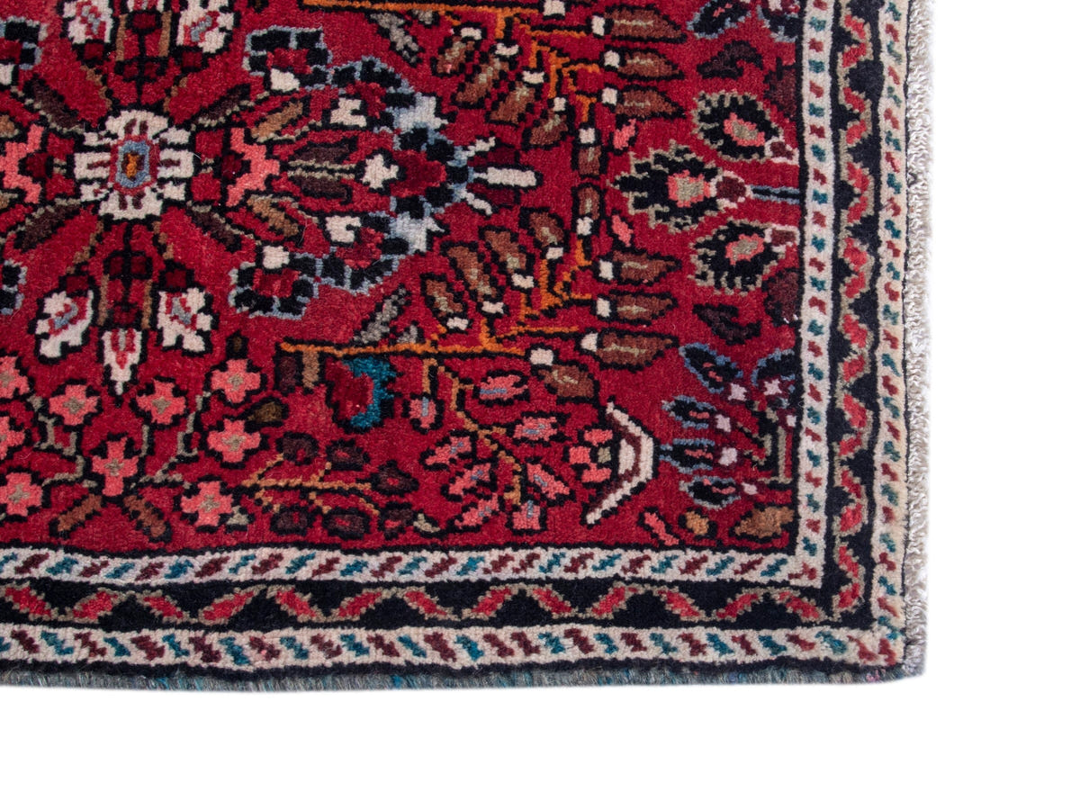 4787, Persian Hamadan Mini Rug