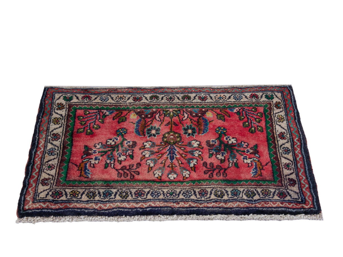 4801, Persian Hamadan Mini Rug