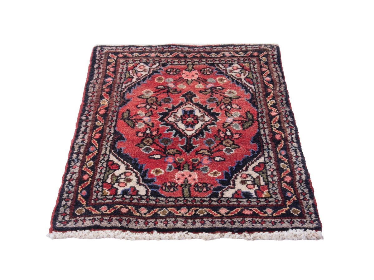 4803, Persian Hamadan Mini Rug
