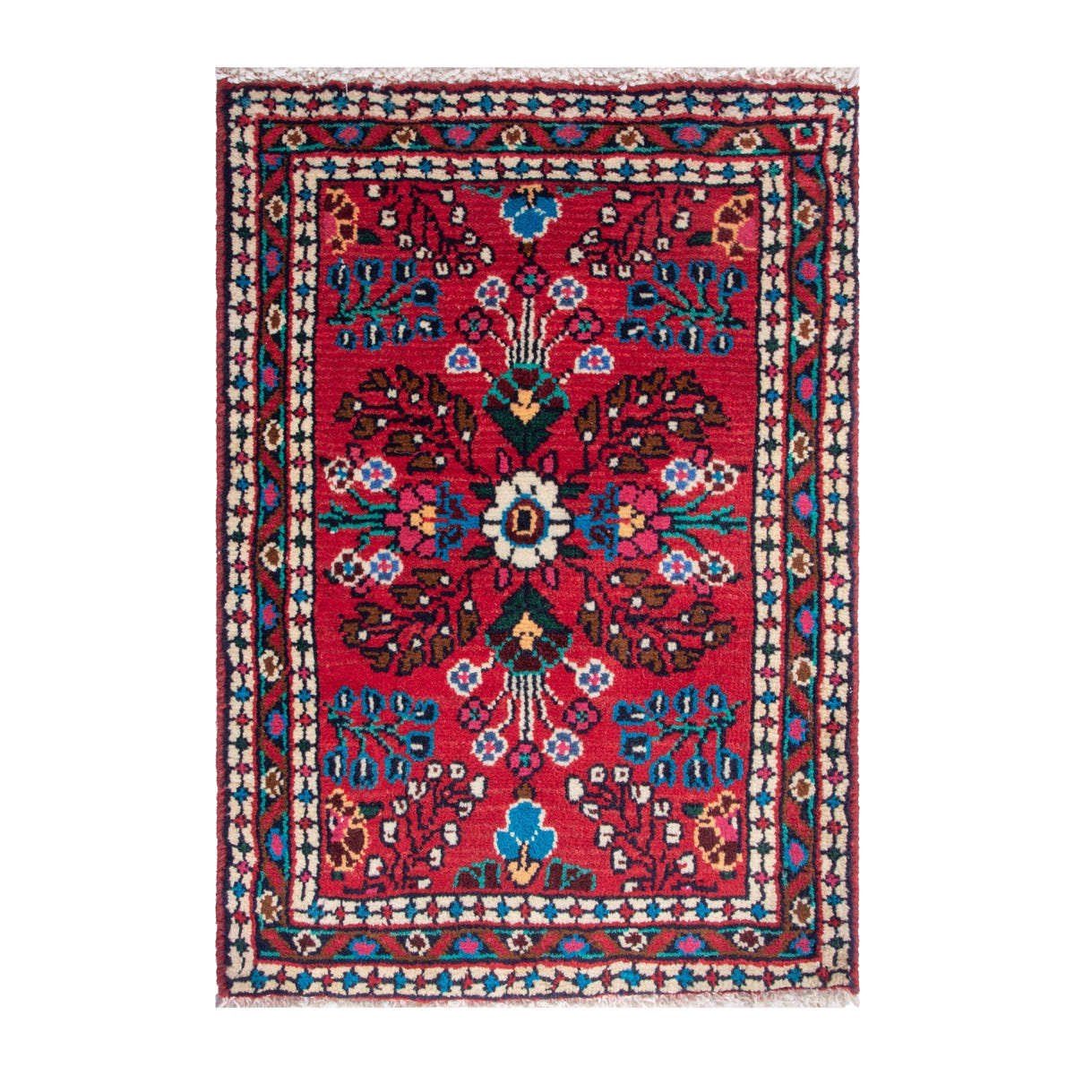 4878 - Persian Hamedan Accent Rug 1'8" x 2'5"