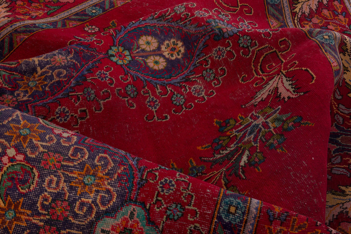 5074, Persian Tabriz Oversized Rug
