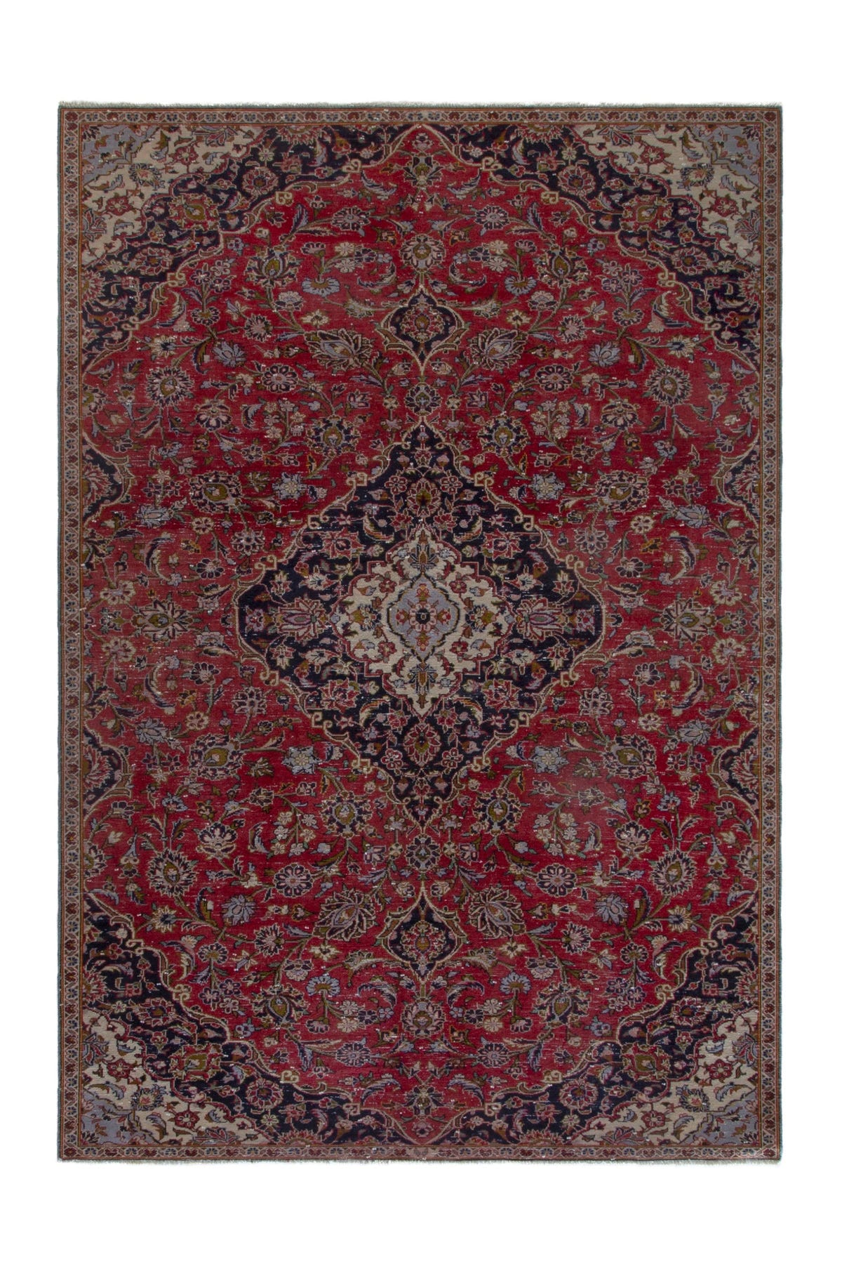 5084, Persian Kashan Area Rug