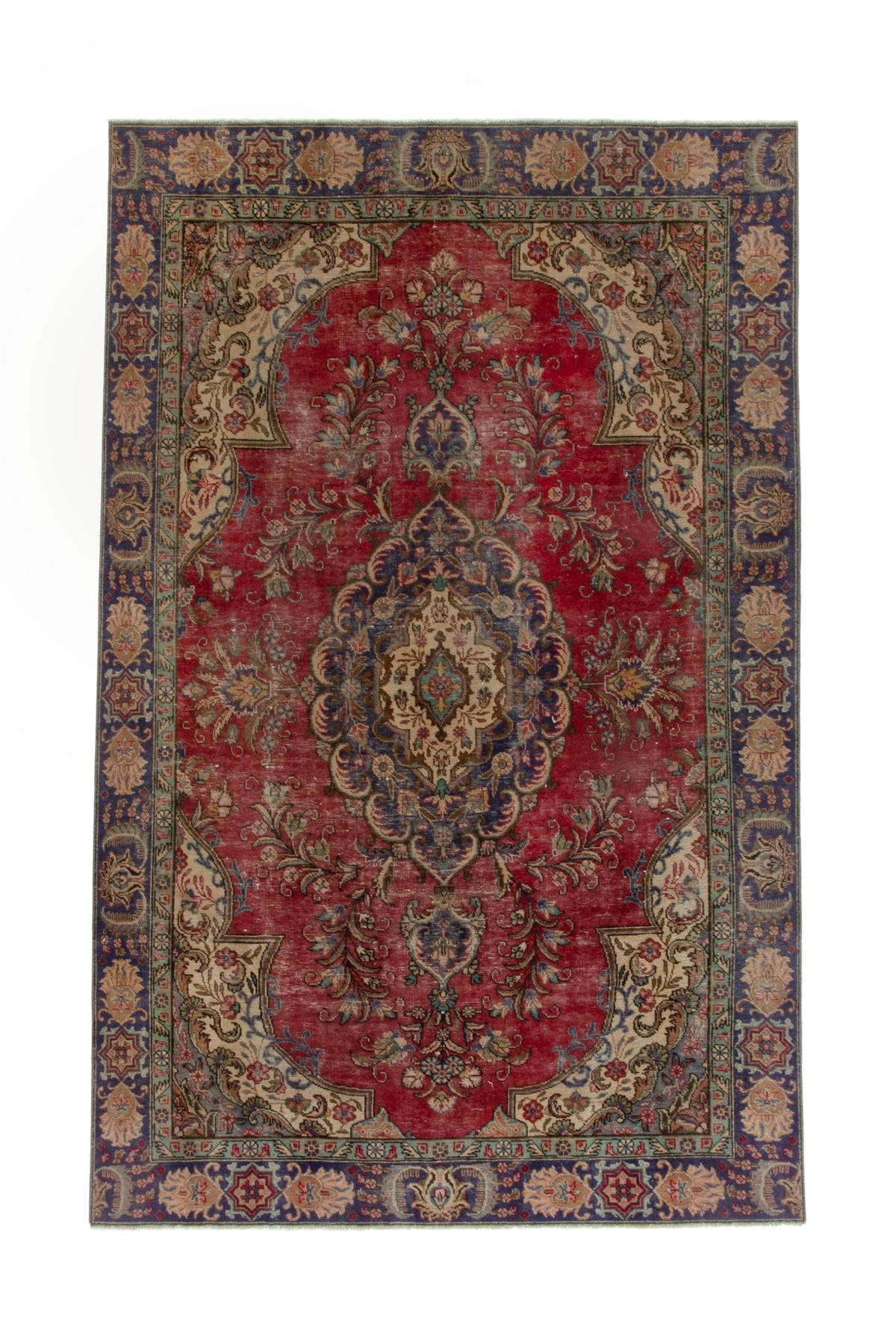 5096, Persian Tabriz Area Rug