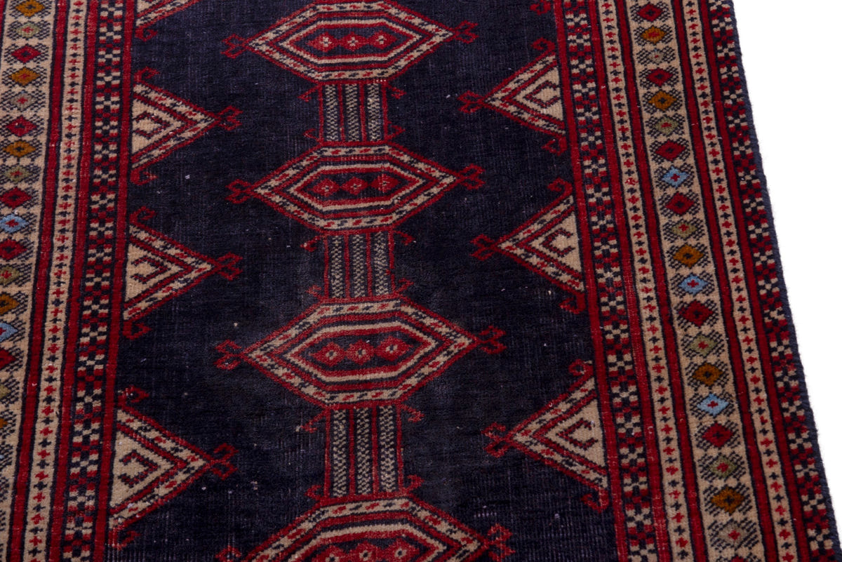 5154, Persian Torkaman Area Rug