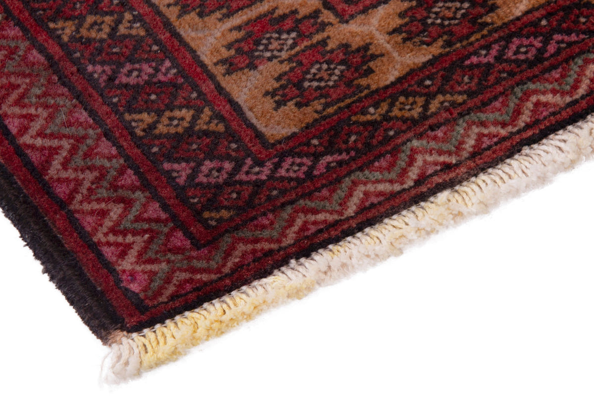 5232, Persian Torkaman Mini Rug